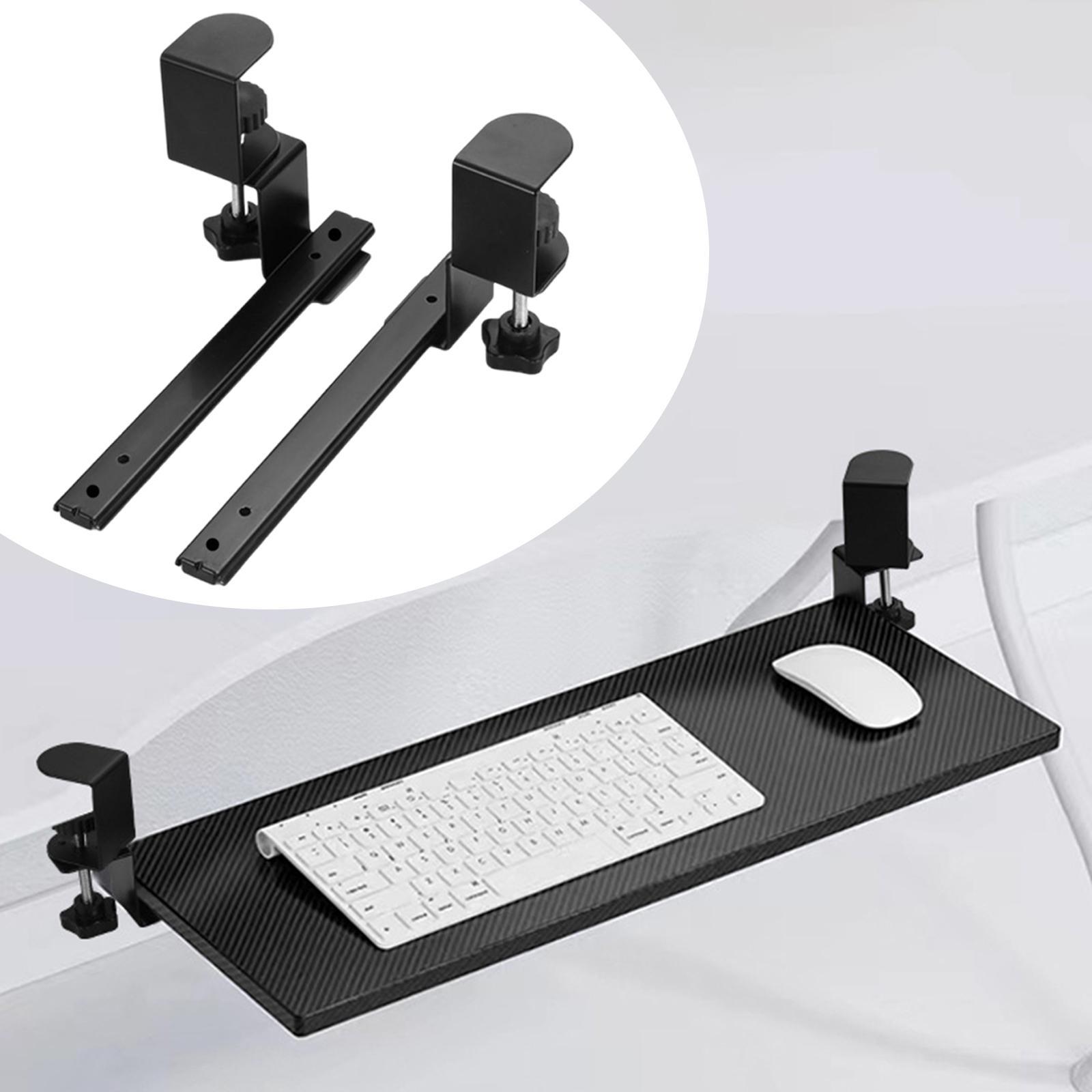 Keyboard Tray Under Desk - 책상 아래 키보드 트레이 슬라이드 2개,