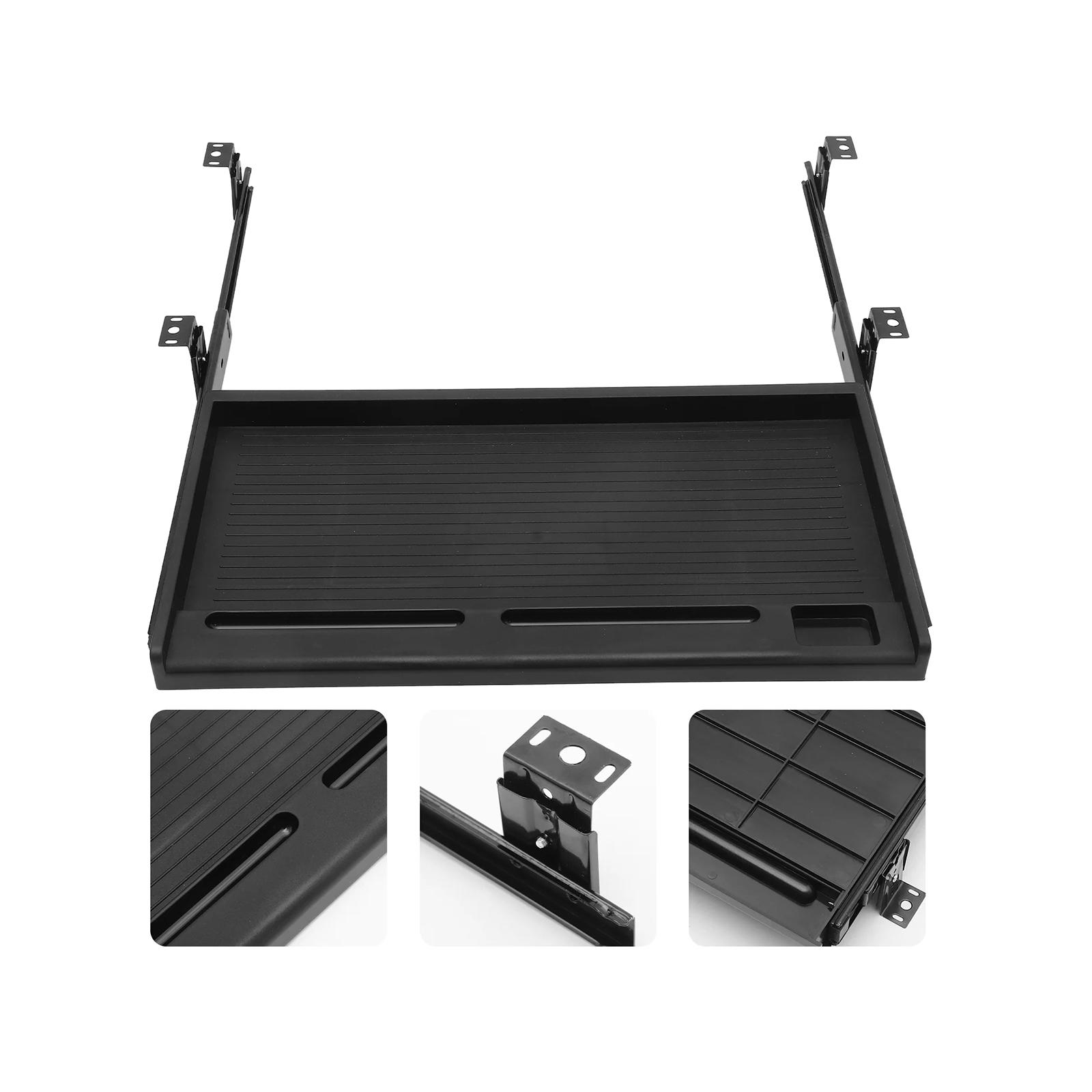 Keyboard Tray Under Desk - 헤비 듀티 슬라이딩 키보드 트레이, 조절