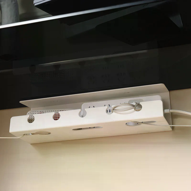 Power Strip Desk - 책상 아래 케이블 정리용 케이블 트레이,