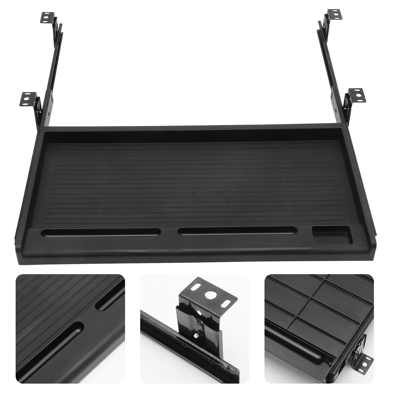 Keyboard Tray Under Desk - 책상 아래 슬라이드형 키보드 트레이 1세트,