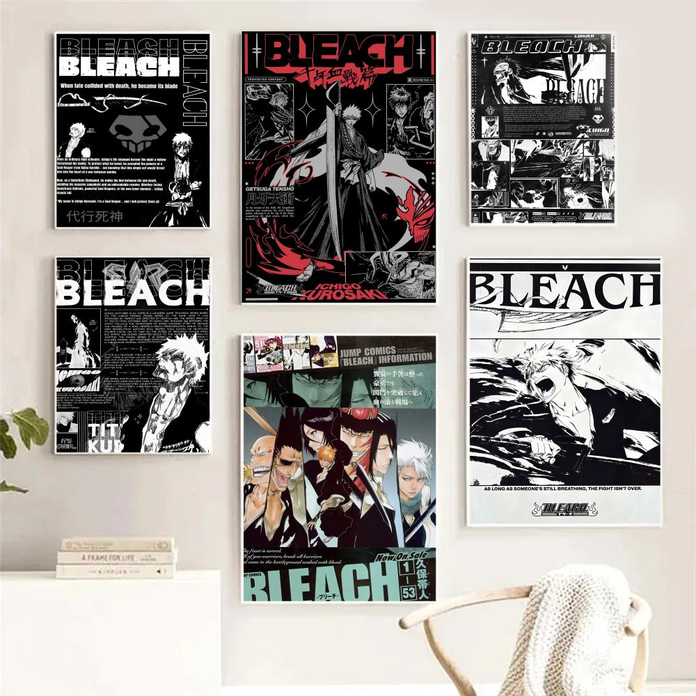 멋진 블랙 B- BleachES 애니메이션 그림 서예  - Home Office Bleaching 리뷰 및 가격