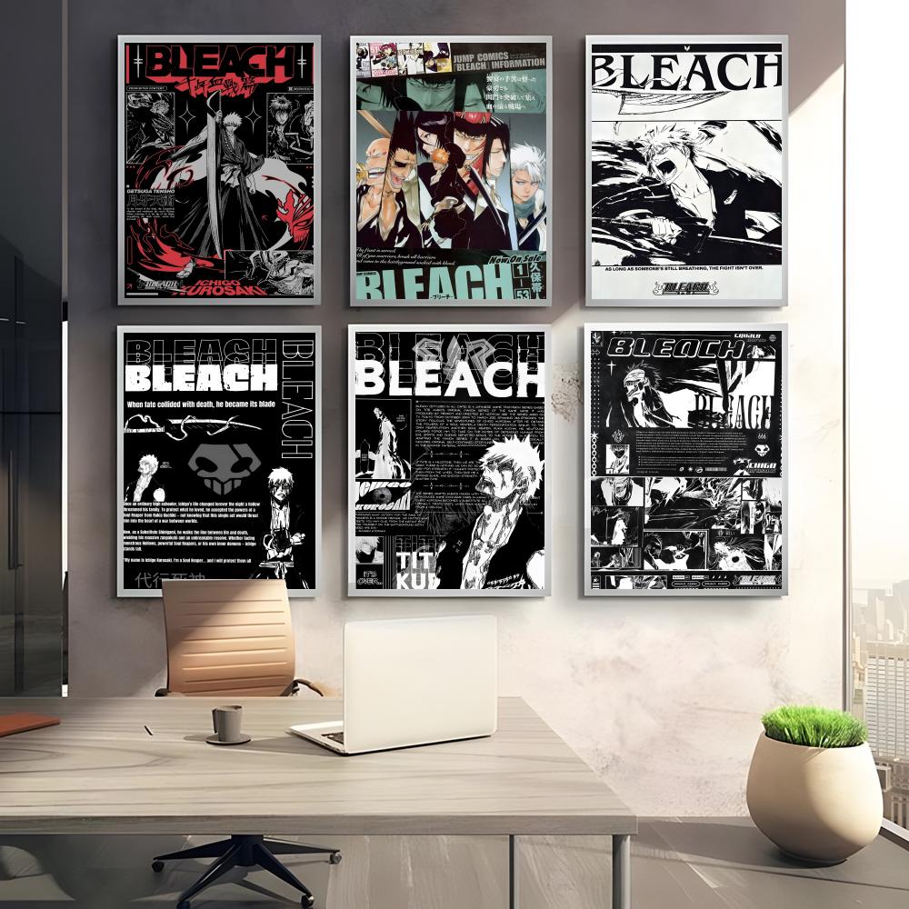 멋진 블랙 B- BleachES 애니메이션 그림 서예  - Home Office Bleaching 리뷰 및 가격