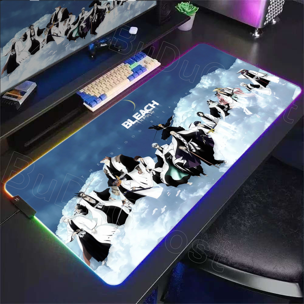 일본 애니메이션 쿨 블리치 RGB 마우스 패드 쿠로사키 - Home Office Bleaching 리뷰 및 가격