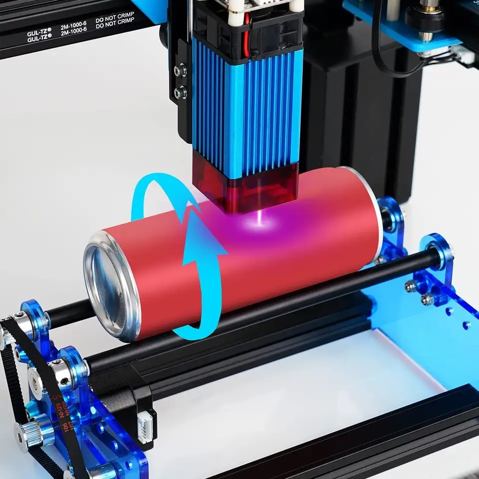 3d 프린터 레이저 조각 기계 원통형 물체 조각 용 Y - Laser Printer Home 리뷰 및 가격
