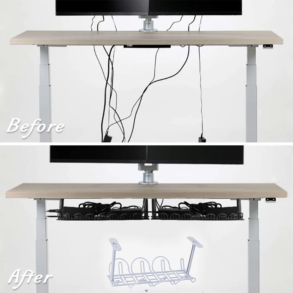 책상 케이블 관리 트레이 테이블 소켓 하단 걸이형 홀더 - Power Strip Desk 리뷰 및 가격