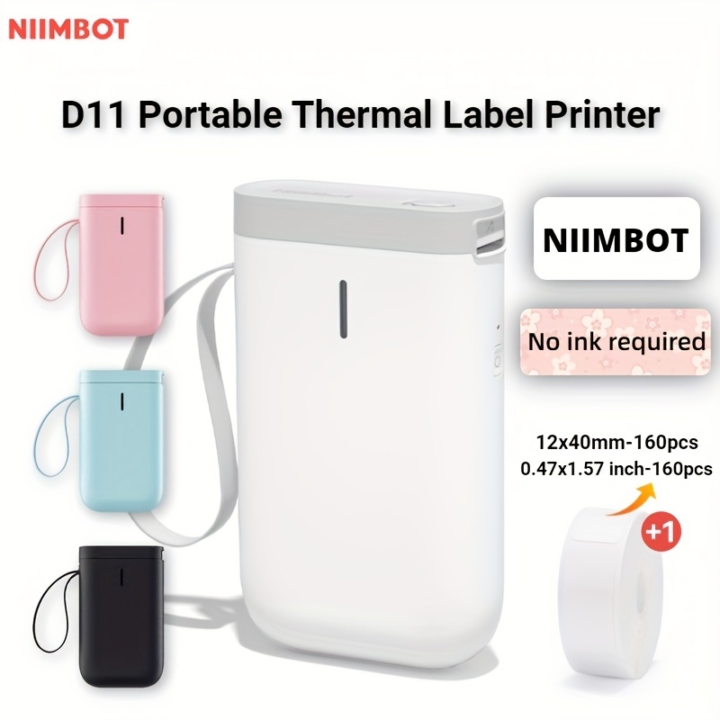 NIIMBOT D11 열 라벨 메이커 기계, 휴대용,  - Laser Printer Home 리뷰 및 가격