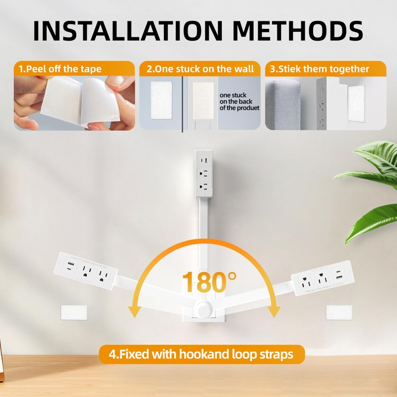 전기 콘센트 연장기 길이 조절 가능 EU US 플러그  - Power Strip Desk 리뷰 및 가격