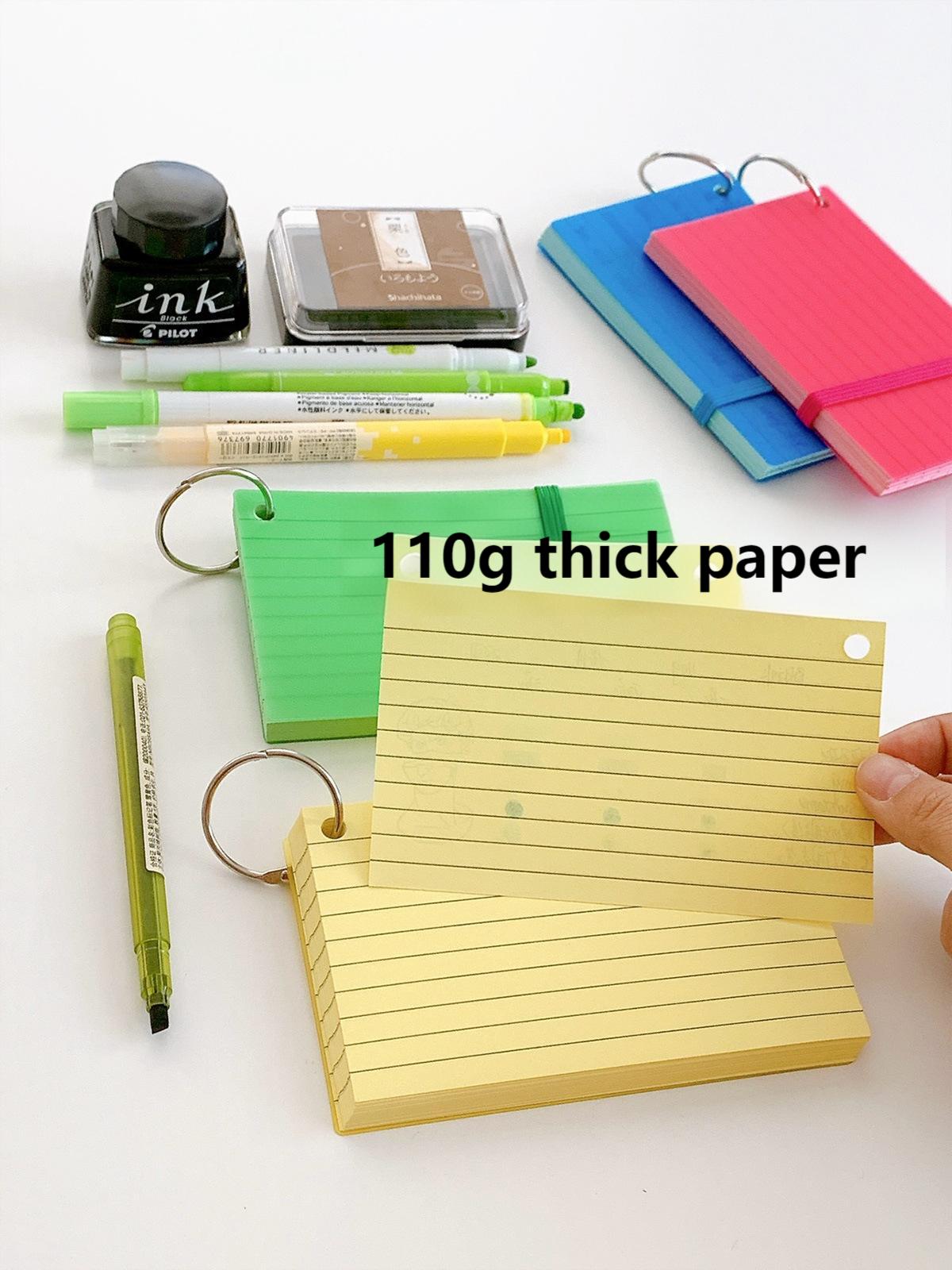 새로운 200개 색상 인덱스 카드(링 포함), 3x5' - Home Office New Rules 리뷰 및 가격